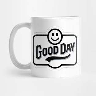 smile emoticon good day Mug